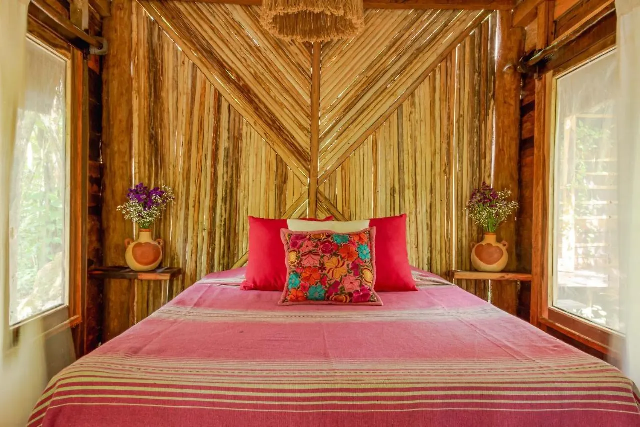 Gospodarstwo wiejskie Pensjonat Madre Tierra Eco Habitat Puerto Morelos Meksyk