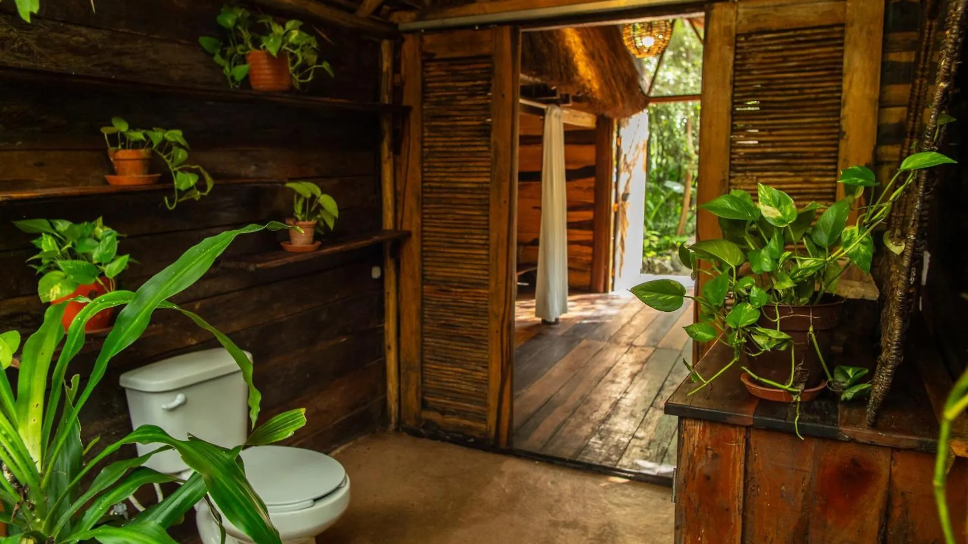 Pensjonat Madre Tierra Eco Habitat Puerto Morelos Gospodarstwo wiejskie